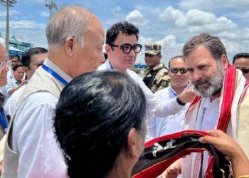 Rahul Gandhi Manipur Visit