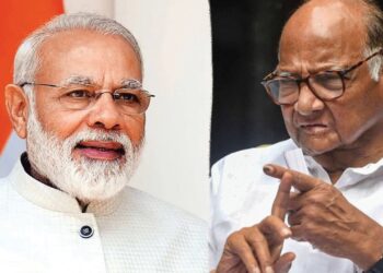 PM modi and Sharad Pawar (PM Modi in Pune)