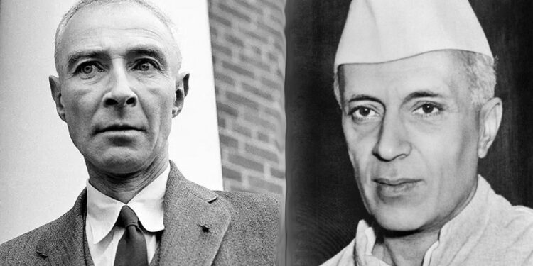 Oppenheimer letter to nehru
