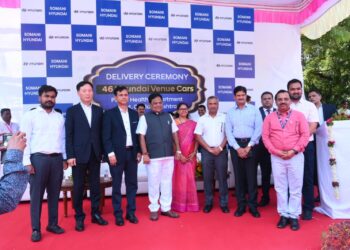 आरोग्य मंत्री डॉ तानाजी सावंत यांच्या हस्ते 46 वाहनांचे हस्तांतरण
