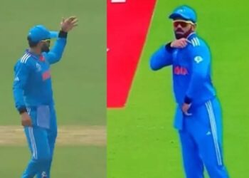 ICC World Cup 2023 : भारत-पाकिस्तान सामन्यापूर्वी विराट कोहलीने केली मोठी चूक, फोटोंनी सोशल मीडियावर केली खळबळ