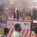 Fire Incident : नगर-आष्टी रेल्वेला वाळूंज जवळ 5 डब्यांना भीषण आग; आगीत रेल्वेचे मोठे नुकसान