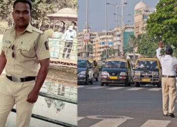 Pune Crime : ट्रिपल सीट होते म्हणून पोलिसाने फाडली पावती; आर्मी जवानाने थेट पोलिसाच्या डोक्यात घातला सिमेंट ब्लॉक, आणि मग…