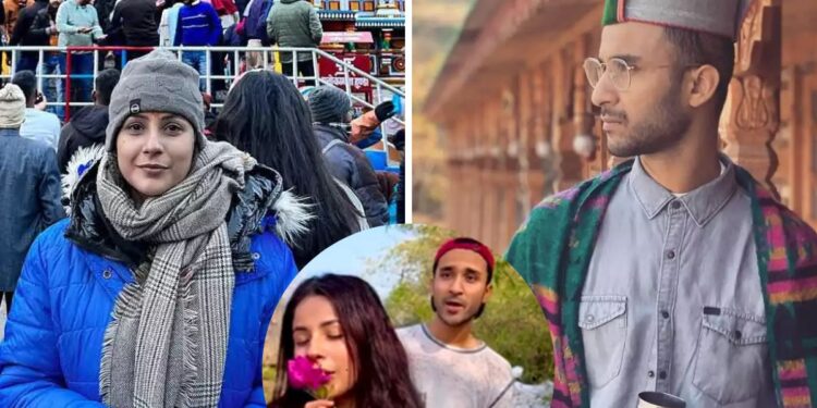 Shehnaaz Gill बॉयफ्रेंड Raghav Juyal सोबत बद्रीनाथ धामच्या दर्शनाला