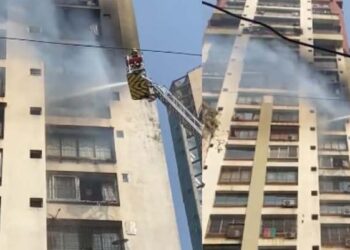 Mumbai Agripaadaa Fire news