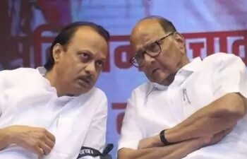 सगळ्या चर्चांना पूर्णविराम देऊन उपमुख्यमंत्री अजित पवार गोविंदबाग येथे हजर