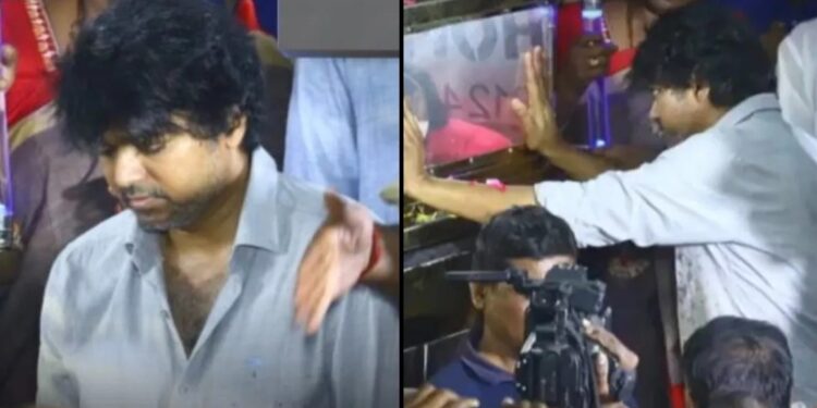 Vijay Thalapathy : दाक्षिणात्य चित्रपटसृष्टीतील प्रसिद्ध अभिनेता विजय थलापथीवर भिरकावली चप्पल; सोशल मीडियावर VIDEO होतोय व्हायरल, चाहत्यांच्या संतप्त प्रतिक्रिया