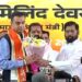 Milind Deora joins Shivsena : माजी खासदार मिलिंद देवरा यांचा मुख्यमंत्री एकनाथ शिंदे यांच्या उपस्थितीत शिवसेना शिंदे गटात प्रवेश; 10 नगरसेवकांची देखील साथ