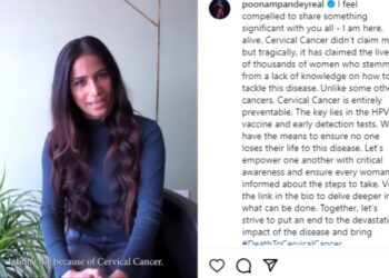 POONAM PANDEY : पूनम पांडे जिवंत आहे ! स्वतःच्याच मृत्यूची पसरवली अफवा, म्हणे Cervical Cancer च्या जनजागृतीसाठी…