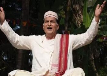 V. Shantaram Jeevan Gaurav Award : दिवंगत अभिनेते रवींद्र महाजनी यांना व्ही. शांताराम जीवन गौरव पुरस्कार प्रदान