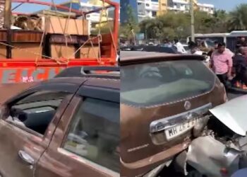 PUNE ACCIDENT : पुणेकर म्हणतात नकोच ‘त्या’ पुलावरून प्रवास ! नवले पुलाखाली पुन्हा विचित्र अपघात; 10 वाहने एकामेकांना धडकली