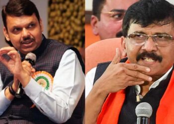 Maratha Reservation : ” गृहमंत्री पद तुमच्याकडे गोट्या खेळायला आहे का ?” संजय राऊतांची फडणवीसांवर बोचरी टीका