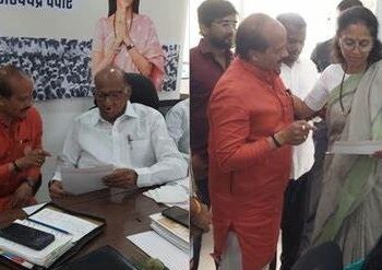 BARAMATI : राष्ट्रवादी शरद पवार गटाच्या पक्षाच्या पदाधिकारी बैठकीत वसंत मोरे यांनी घेतली शरद पवारांची भेट; चर्चेला उधाण, मोरेंनीच दिले ‘हे’ स्पष्टीकरण