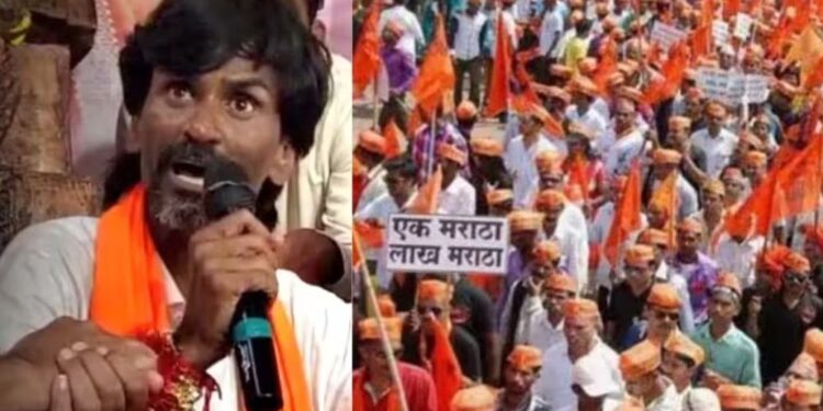 BEED : विनापरवाना रॅली काढली, जेसीबीने फुले उधळली, मनोज जरांगे पाटलांवर आत्तापर्यंतचा पाचवा गुन्हा दाखल