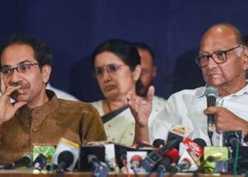 Mumbai Lok Sabha Elections : महाविकास आघाडीत प्रचंड धुसपूस; ” जबरदस्ती आमची जागा बळकावली जाते आहे…! शरद पवारांच्या गोटातून ठाकरेंवर टीकास्त्र