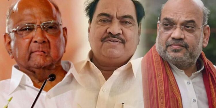 Big Breaking : एकनाथ खडसे पुन्हा भाजपच्या वाटेवर ! शरद पवारांना मोठा धक्का
