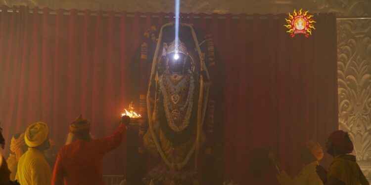 RAMANAVAMI : अयोध्येत रामनवमीचा जल्लोष; भगवान रामलल्लाचा सूर्यतिलक याची देही याची डोळा पहा !
