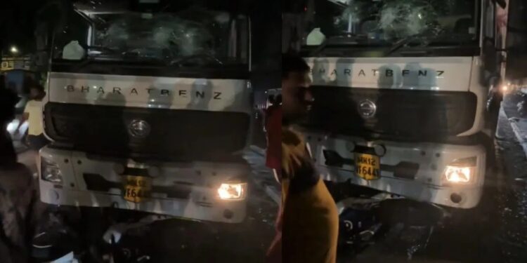 Pune Accident : ये पुणे शहर हादसोका का शहर है ! वाघोलीत सुसाट निघालेल्या ट्रकने दोन महाविद्यालयीन विद्यार्थ्यांना चिरडले