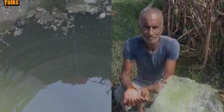 भयानक वास्तव! नद्यांसोबत आता विहिरींचा देखील श्वास कोंडला; पैठणच्या MIDC तून कंपनीतील केमिकल युक्त पाणी थेट शेतकऱ्यांच्या विहिरीत