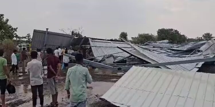 Rain Update : नाशिकमध्ये पावसाचा कहर ! दोघांचा मृत्यू, अनेक झाडे कोसळली, 25 कांदा शेड उध्वस्त